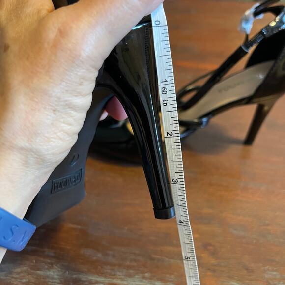 NWT TOP MODA Women's Stiletto Monroe-5 Verniz High Heels Ankle Strap Size 7 - Picture 7 of 10